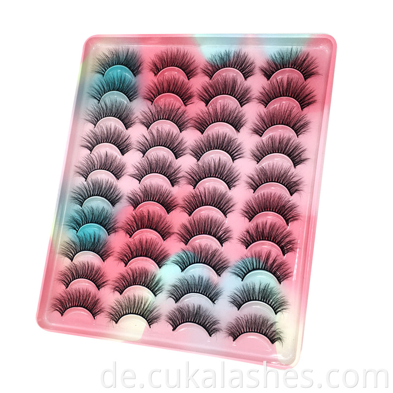 20 Pairs Fake Eyelashes